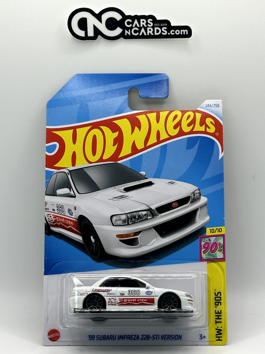 2025 Hot Wheels HW: The '90s 10/10 '98 Subaru Impreza 22B-STi Version