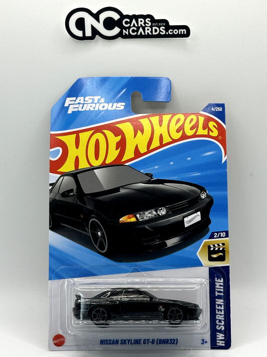 2025 Hot Wheels HW Screen Time 2/10 Fast & Furious Nissan Skyline GT-R (BNR32)