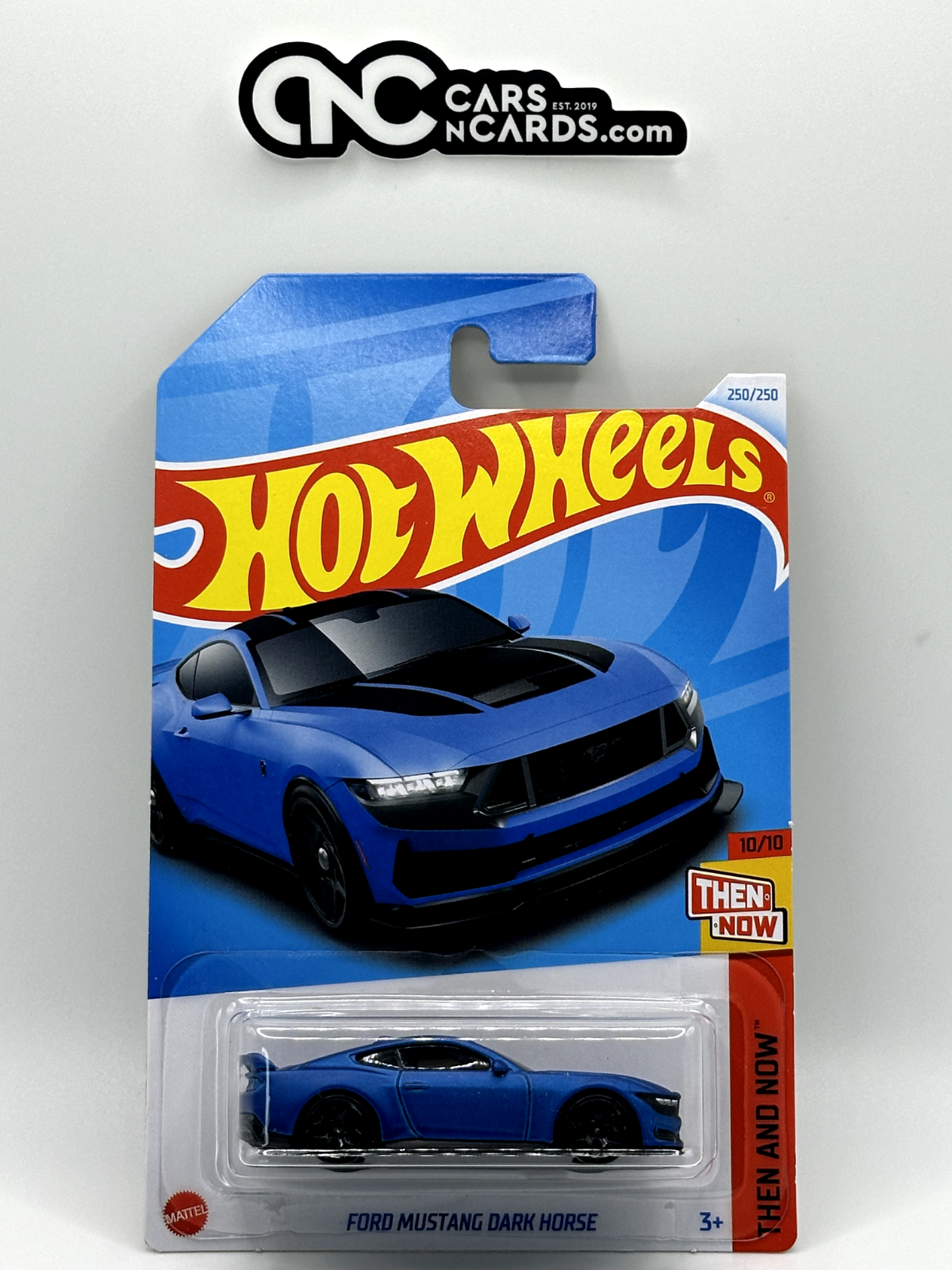 2024 Hot Wheels Then and Now 10/10 Ford Mustang Dark Horse