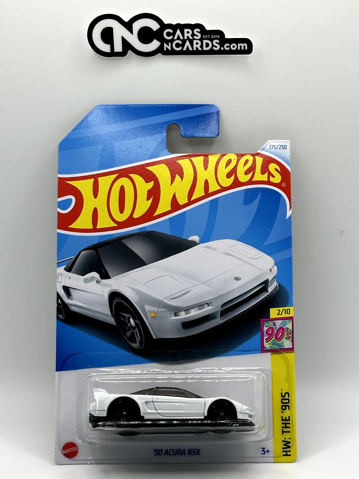 2024 Hot Wheels HW: The 90s 2/10 '90 Acura NSX White