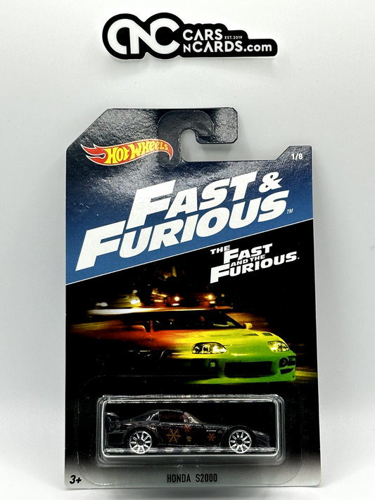 2017 Hot Wheels The Fast And The Furious 1/8 Honda S2000 Black