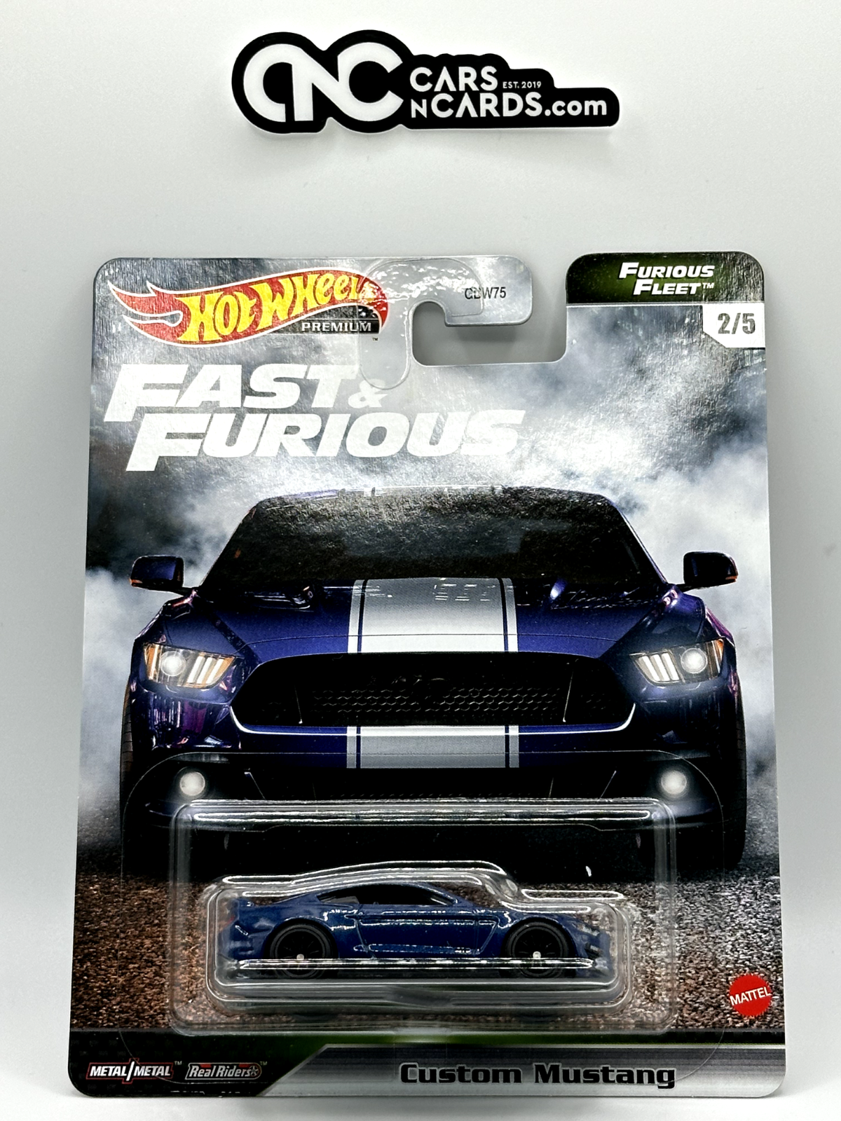 2021 Hot Wheels Premium Fast & Furious Furious Fleet 2/5 Custom Mustang