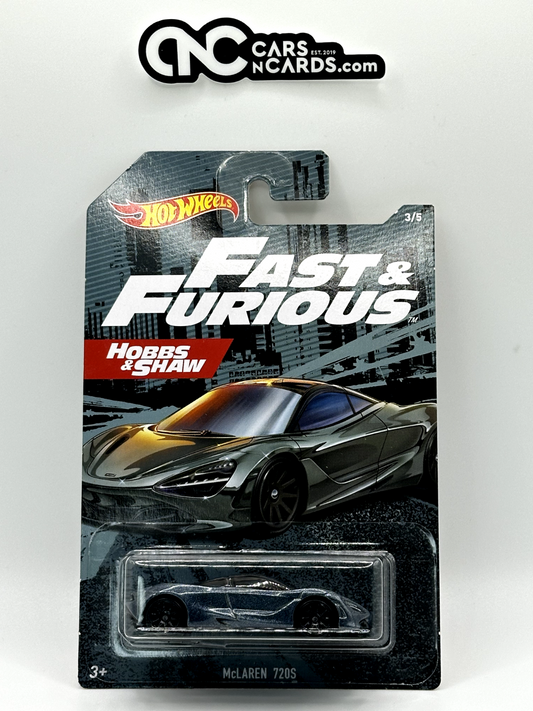 2020 Hot Wheels Fast & Furious 3/5 Hobbs & Shaw McLaren 720S