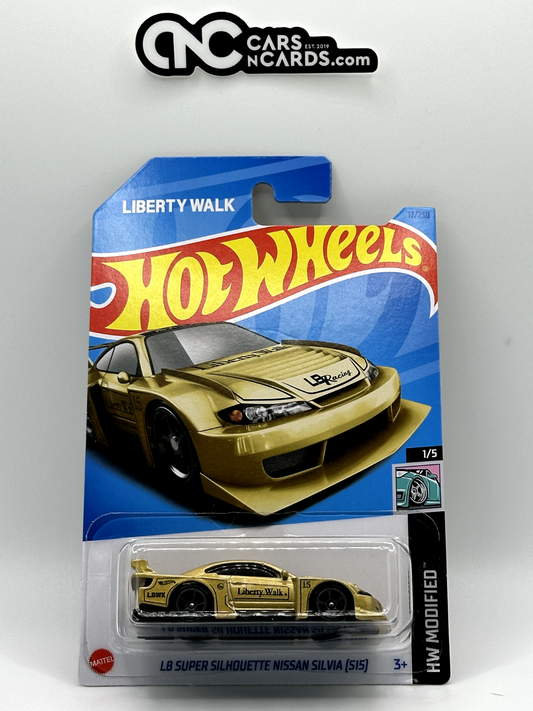 2023 Hot Wheels HW Modified LB Super Silhouette Nissan Silvia S15 (Card Crease)