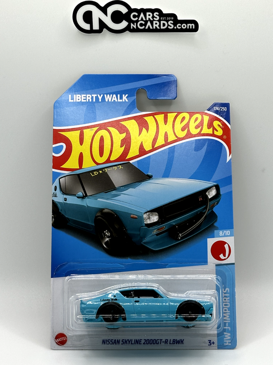 2022 Hot Wheels HW J-Imports 8/10 Liberty Walk Nissan Skyline 2000 GT-R LBWK