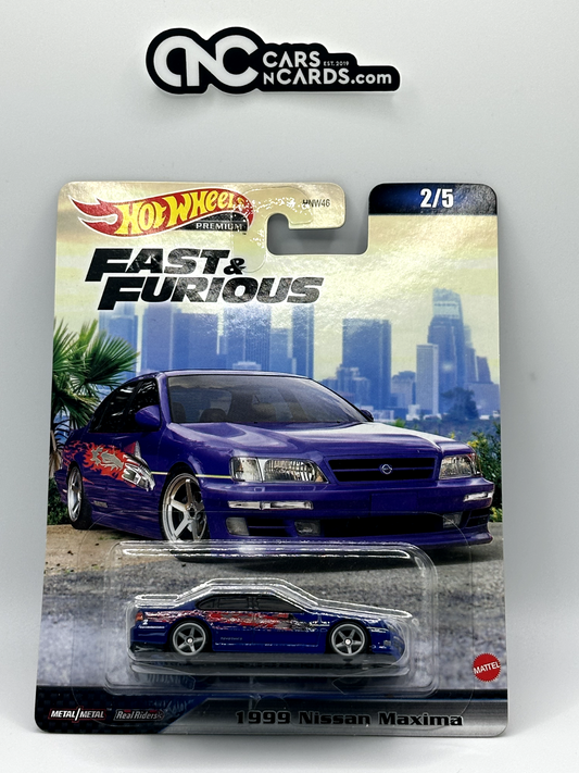 2023 Hot Wheels Fast & Furious 2/5 1999 Nissan Maxima