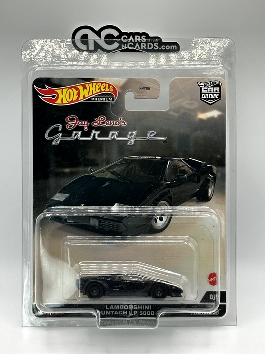 2022 Hot Wheels Premium Jay Leno's Garage Chase 0/5 Lamborghini Countach