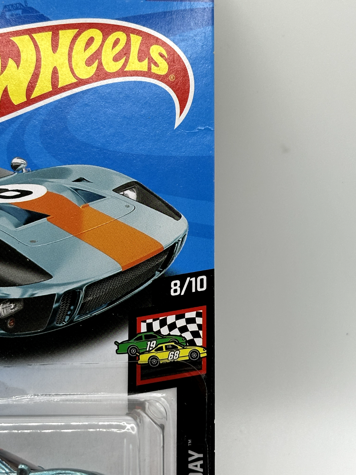 2020 Hot Wheels HW Race Day 8/10 Super Treasure Hunt Ford GT-40 With Protector