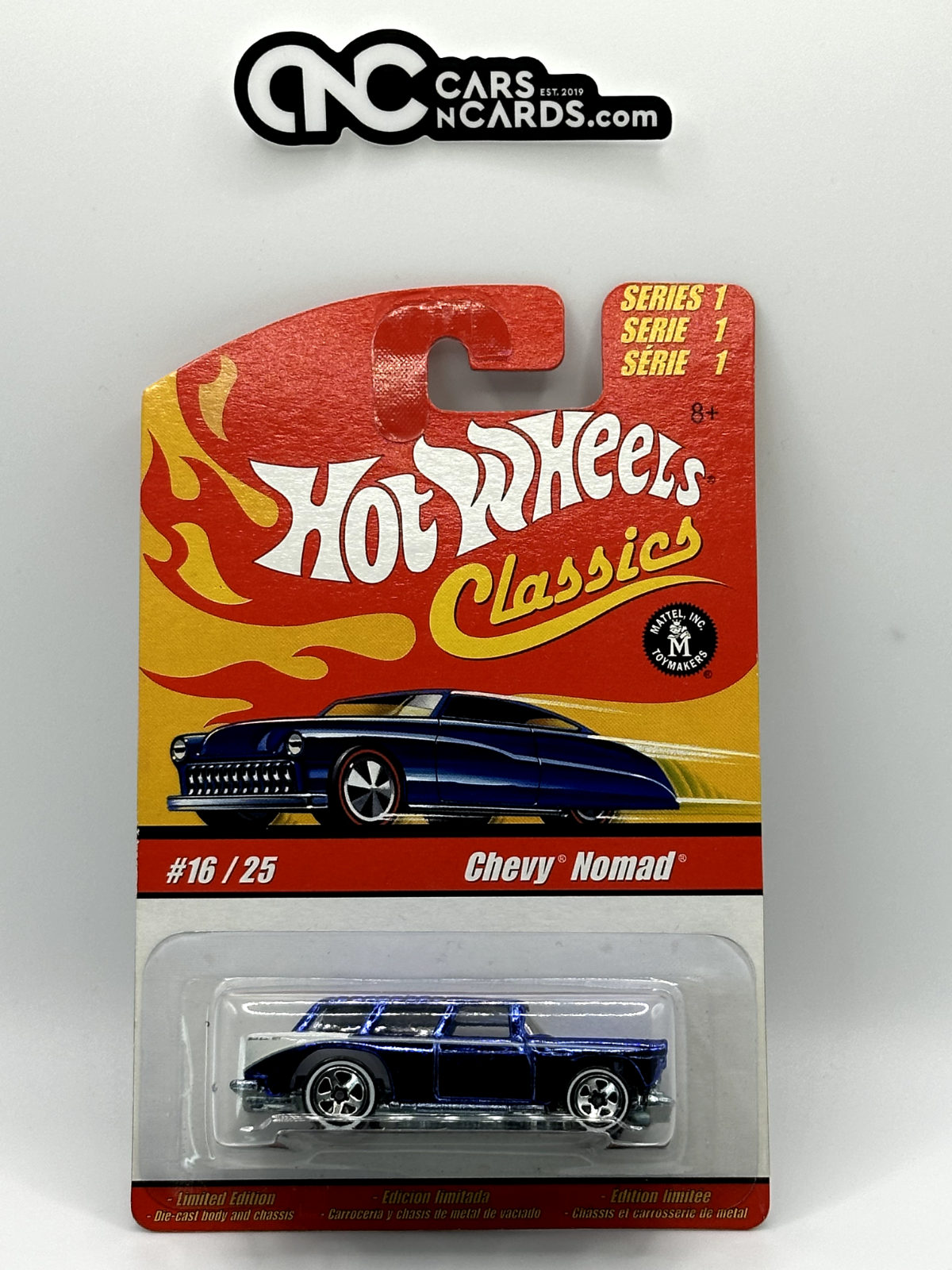 2005 Hot Wheels Classics Series 1 #16/25 Chevy Nomad Blue