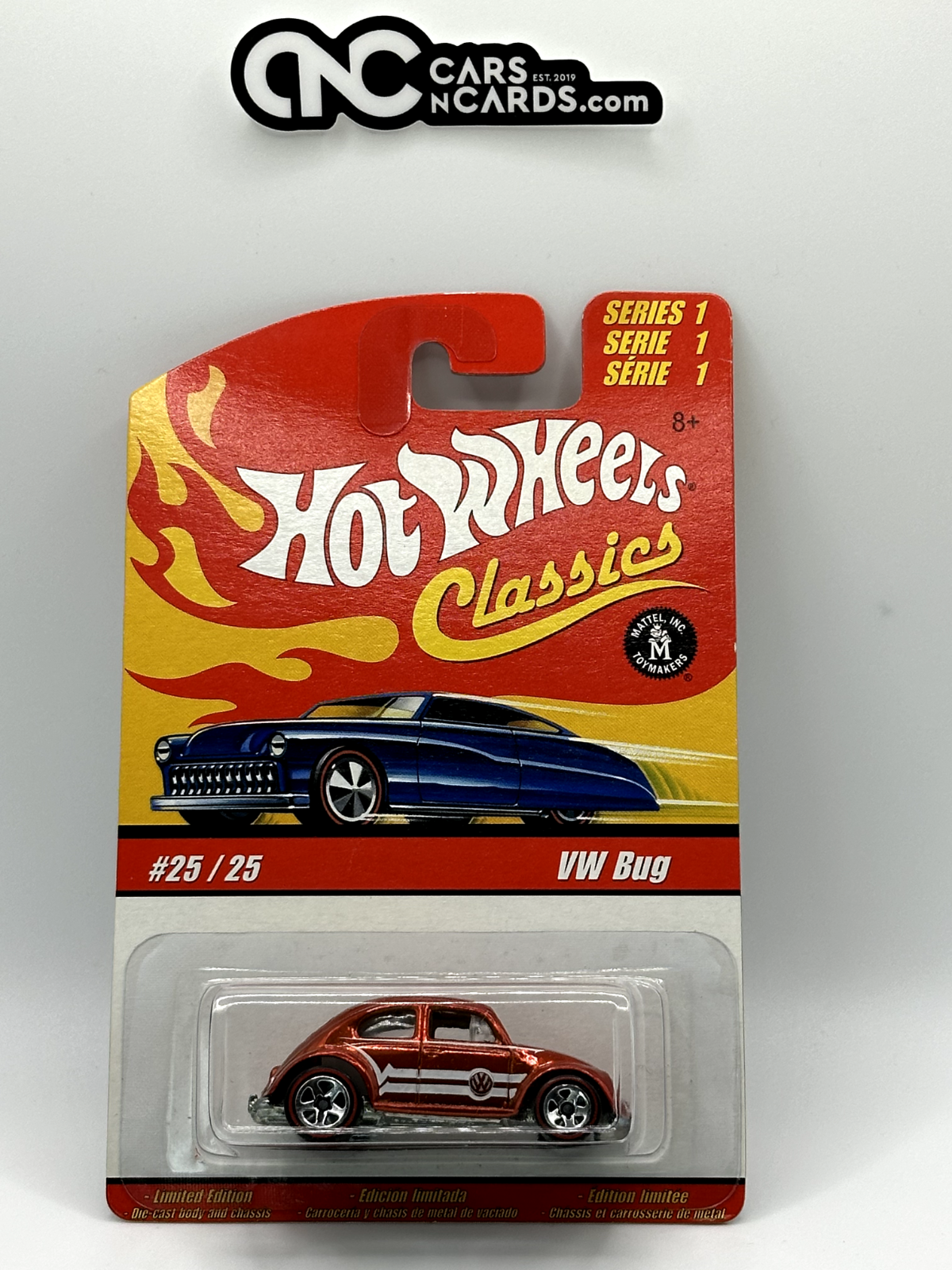 2005 Hot Wheels Classics Series 1 #25/25 VW Bug Orange