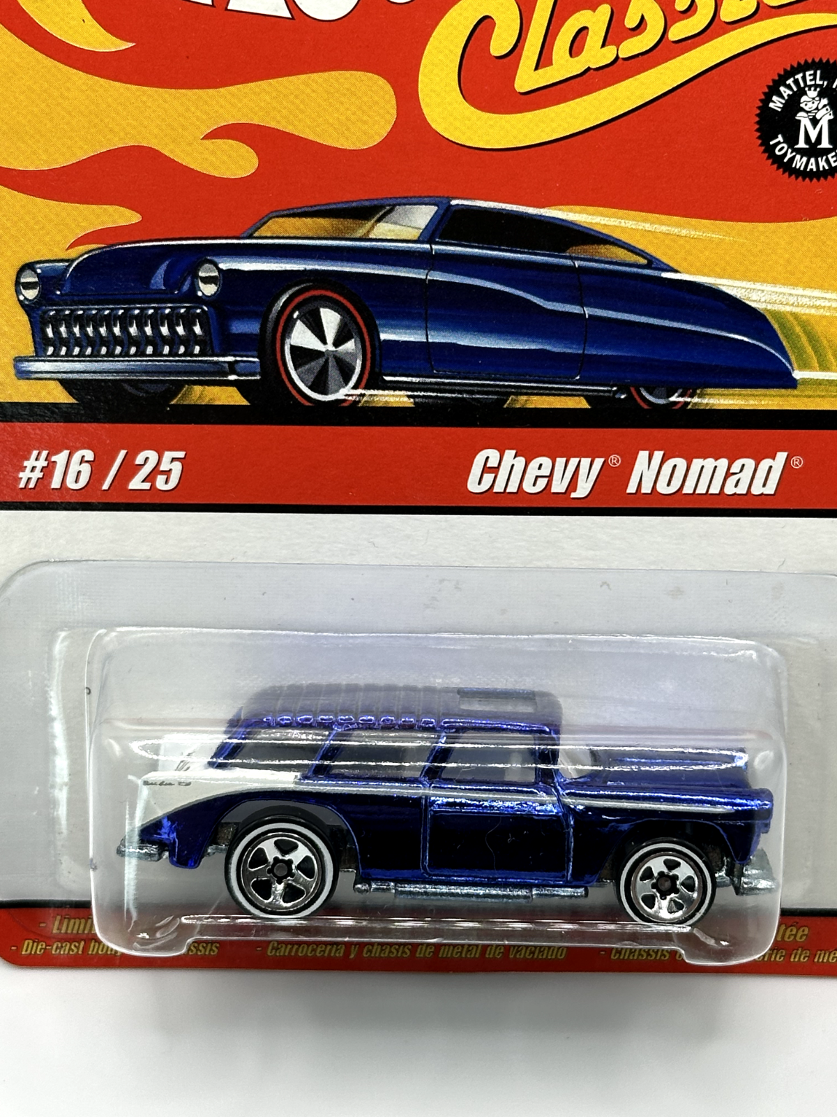 2005 Hot Wheels Classics Series 1 #16/25 Chevy Nomad Blue