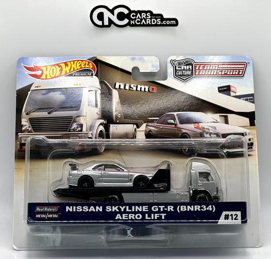 2019 Hot Wheels Premium Team Transport #12 Nissan Skyline GT-R (BNR34) Nismo