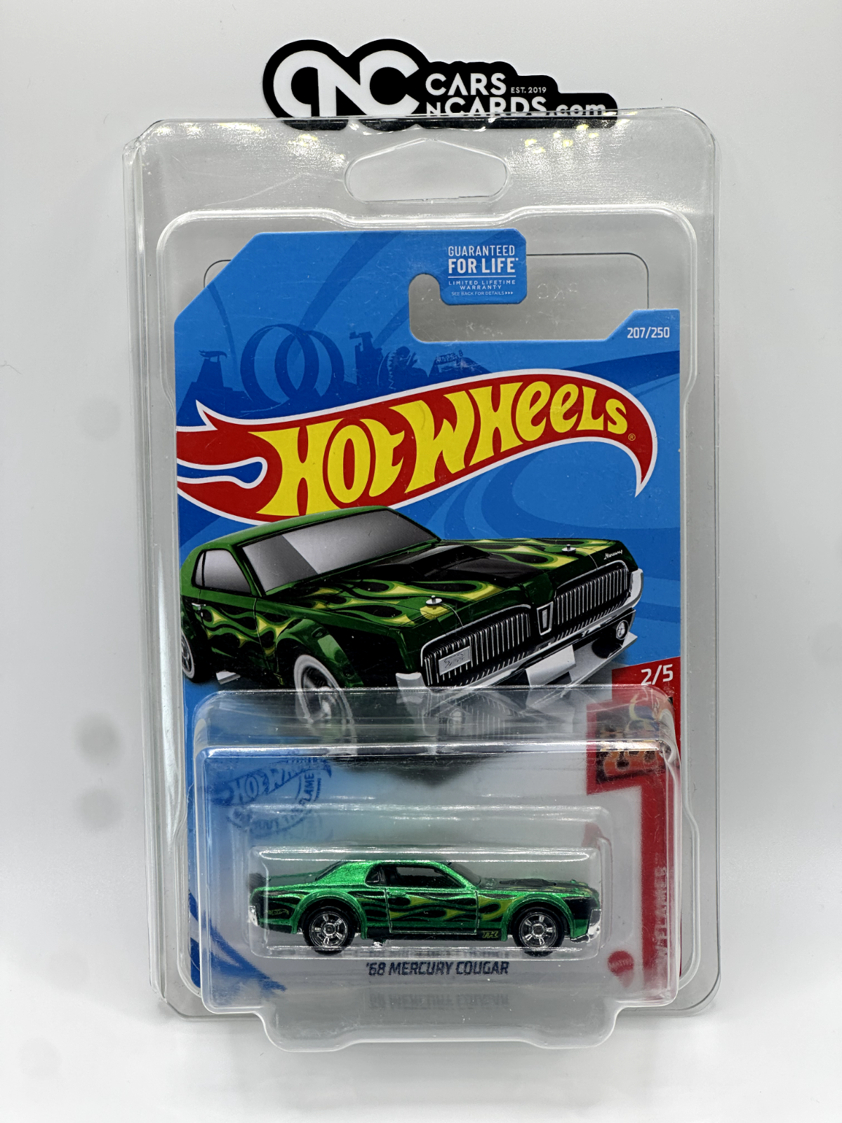 2021 Hot Wheels Super Treasure Hunt '68 Mercury Cougar With Protector