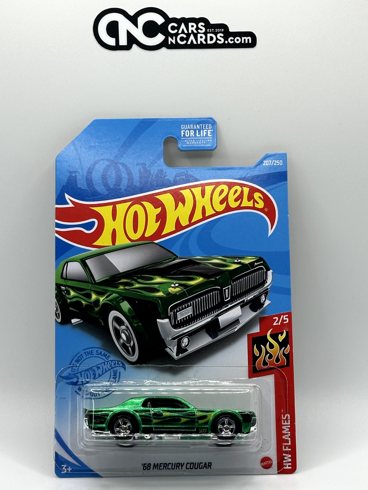 2021 Hot Wheels Super Treasure Hunt '68 Mercury Cougar With Protector