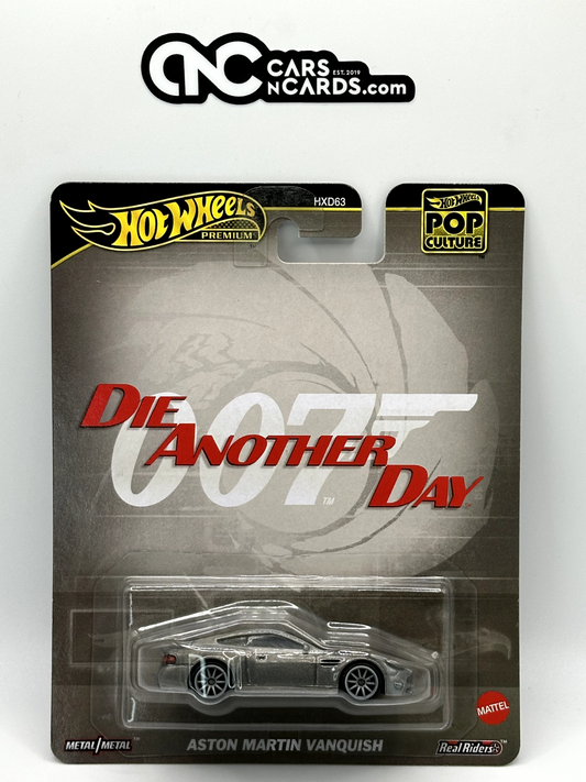 2025 Hot Wheels Premium Pop Culture Die Another Day 007 Aston Martin Vanquish