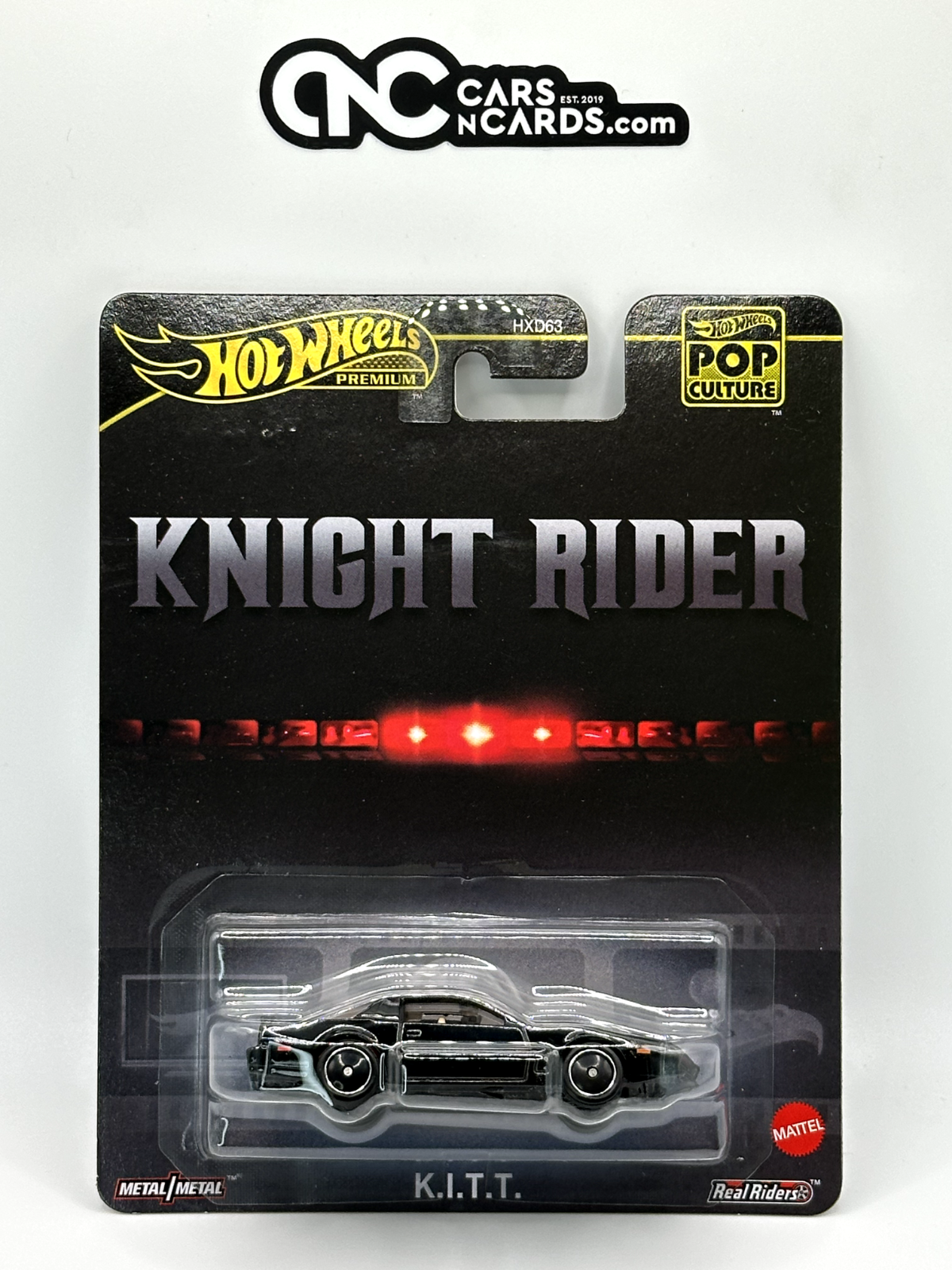 2025 Hot Wheels Premium Pop Culture Knight Rider K.I.T.T. Cars N Cards