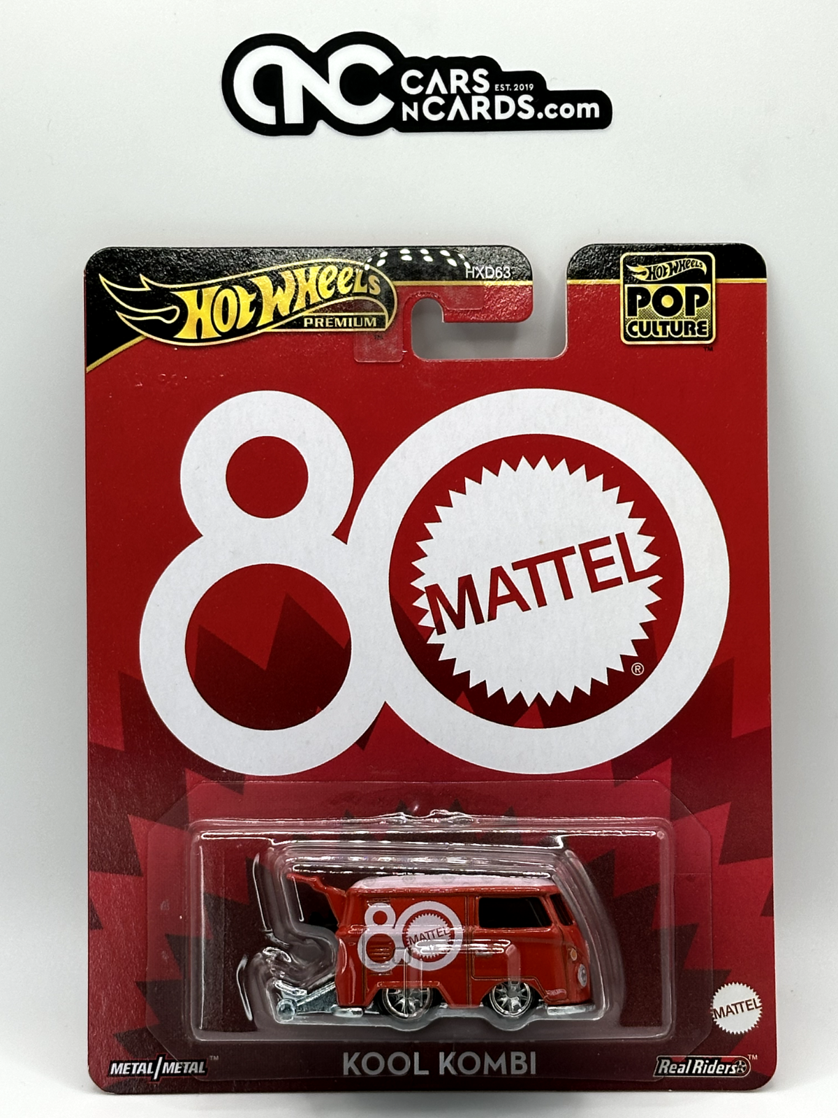 2025 Hot Wheels Premium Pop Culture Mattel 80th Anniversary Kool Kombi