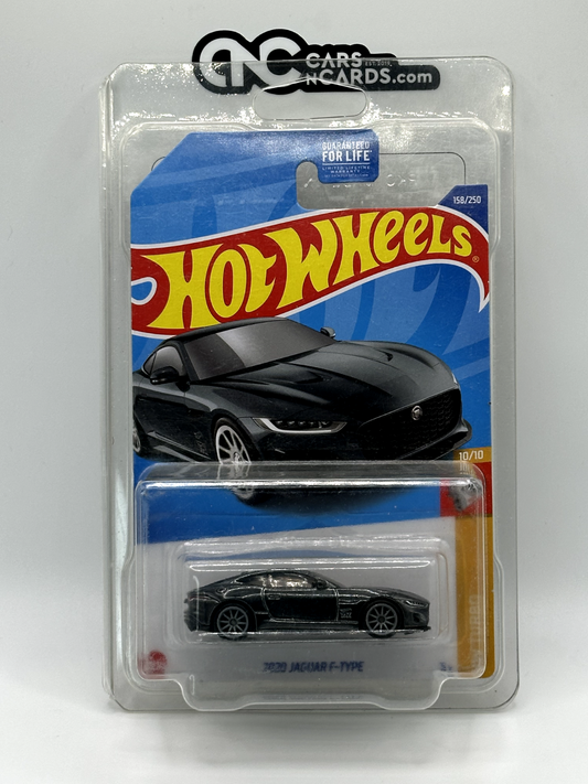 2022 Hot Wheels HW Turbo 10/10 Super Treasure Hunt Jaguar F-Type With Protector