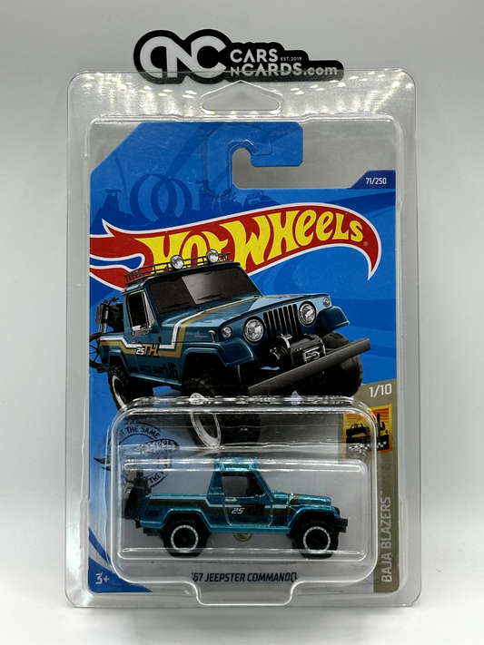 2020 Hot Wheels Super Treasure Hunt '67 Jeepster Commando (Cracked Blister)