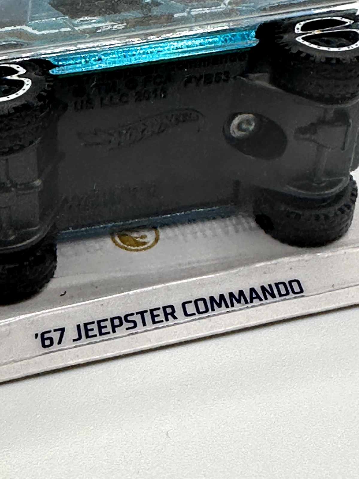 2020 Hot Wheels Super Treasure Hunt '67 Jeepster Commando (Cracked Blister)