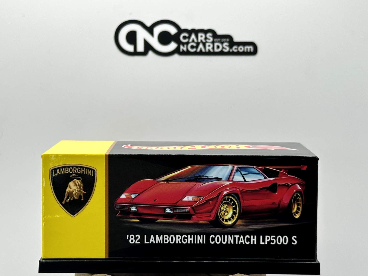 2019 Hot Wheels RLC '82 Lamborghini Countach LP 500 S Red 07235/12500 With Box