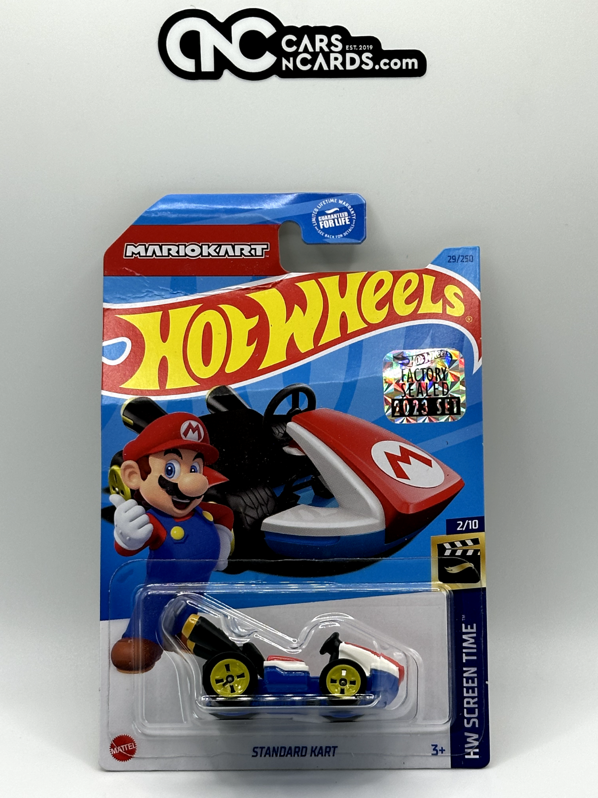 2023 Hot Wheels RLC Factory Sealed Mario Kart Standard Kart (Card Damage)