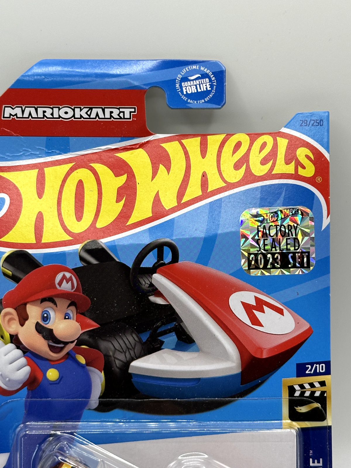 2023 Hot Wheels RLC Factory Sealed Mario Kart Standard Kart (Card Damage)