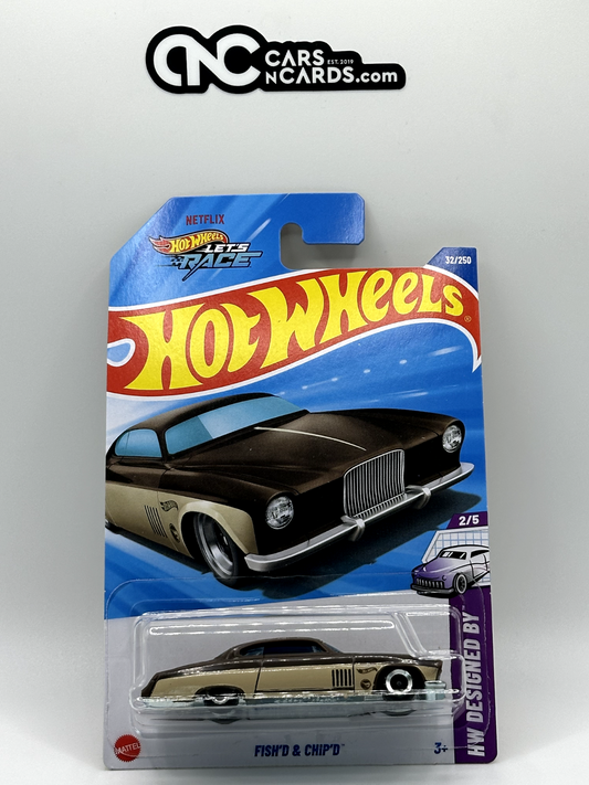 2025 Hot Wheels HW Designed By 2/5 Fish'd & Chip'd Treasure Hunt