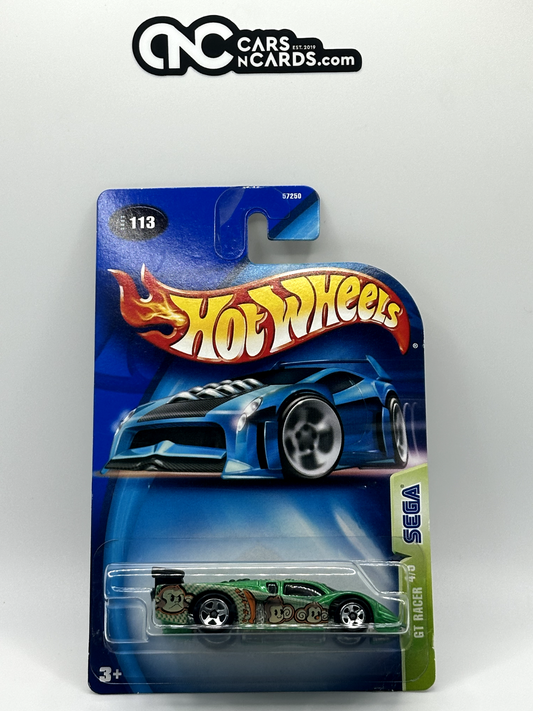 2003 Hot Wheels Sega Series 4/5 GT Racer Collector #113 (Bent Corner)