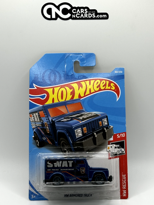 2019 Hot Wheels HW Rescue 5/10 HW Armoured Truck Treasure Hunt