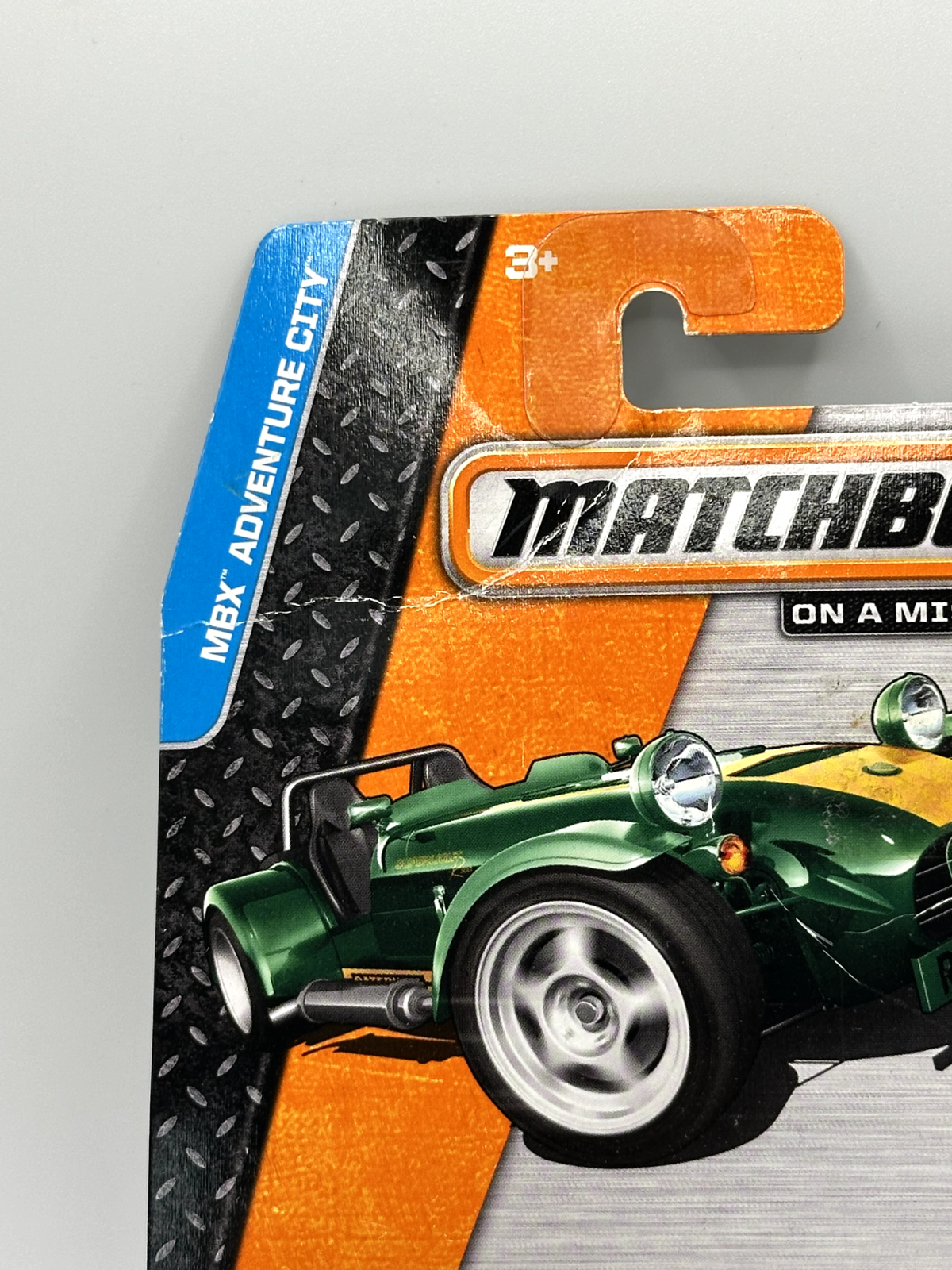 2014 Matchbox Caterham Superlight R500 #9/120 (Card Crease)