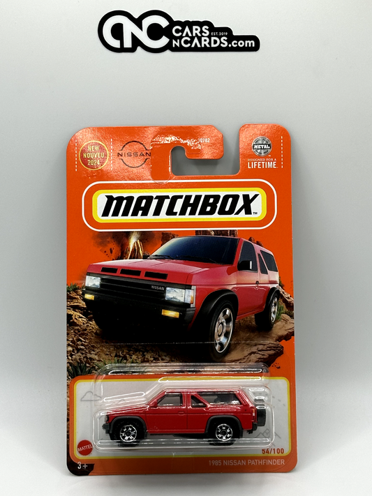 2024 Matchbox 1985 Nissan Pathfinder 54/100 Red NIP