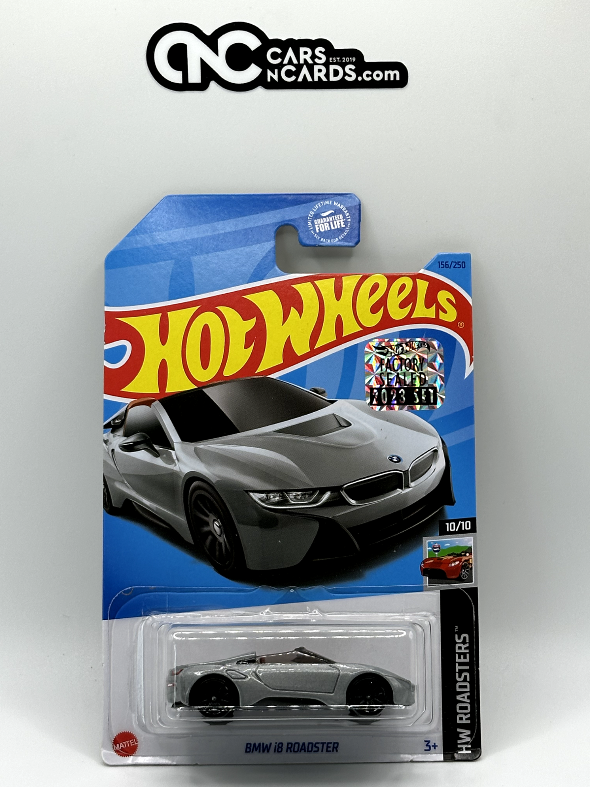 2023 Hot Wheels RLC Factory Sealed BMW i8 Roadster Grey Creased Bottom