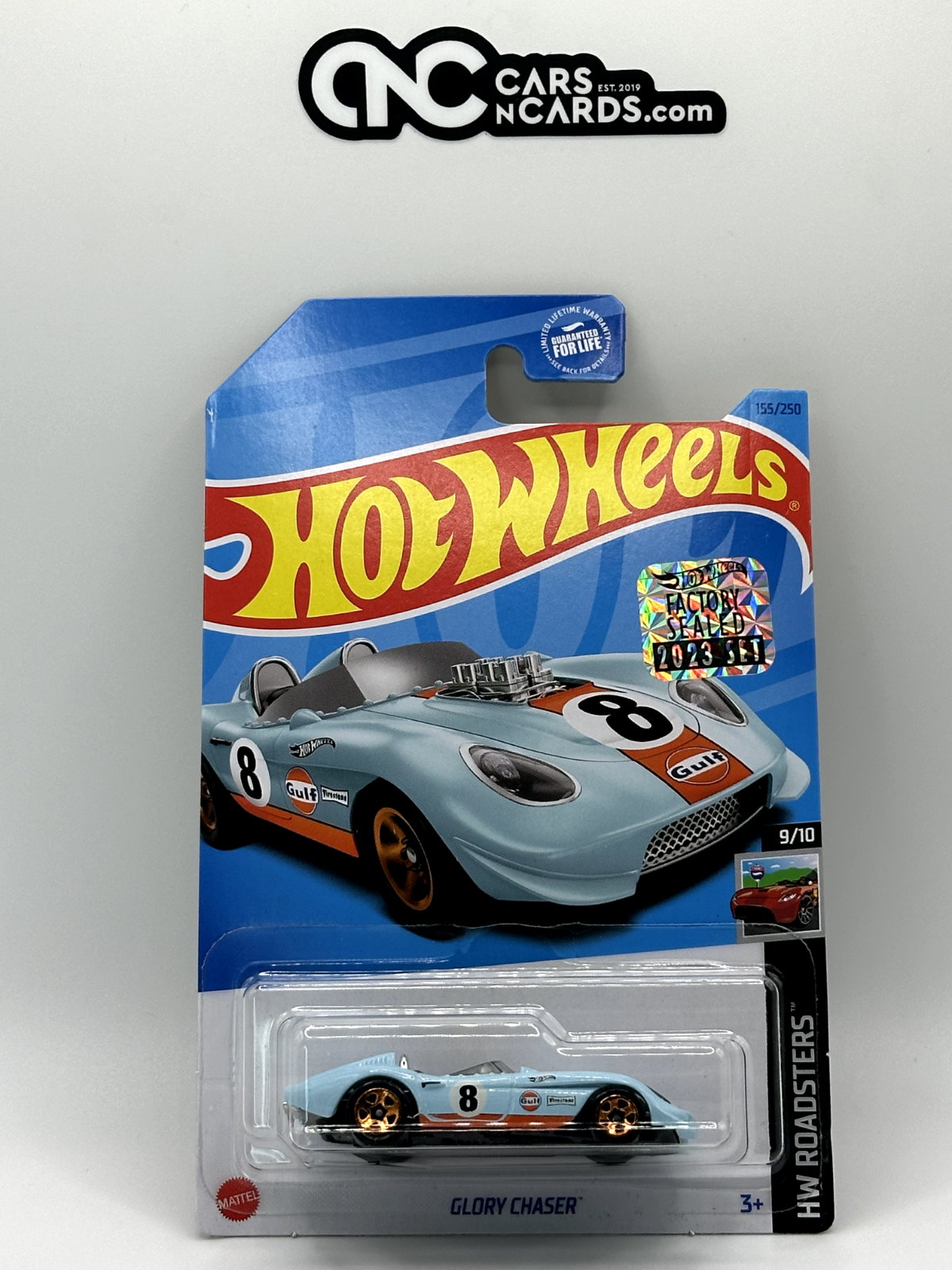 2023 Hot Wheels RLC Factory Sealed HW Roadsters 9/10 Glory Chaser Gulf