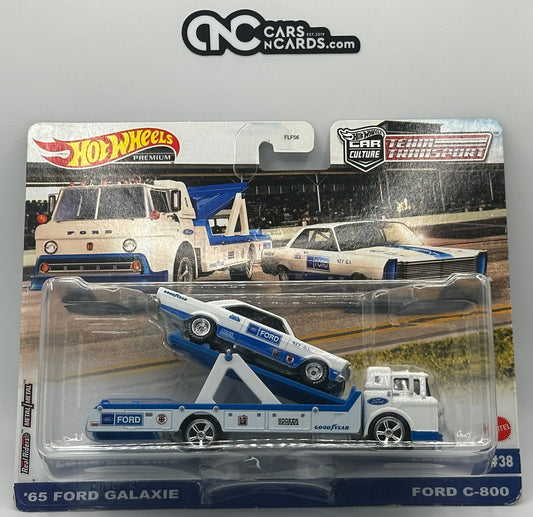 2022 Hot Wheels Car Culture Team Transport Ford Galaxie Ford C800 (Soft Corners)