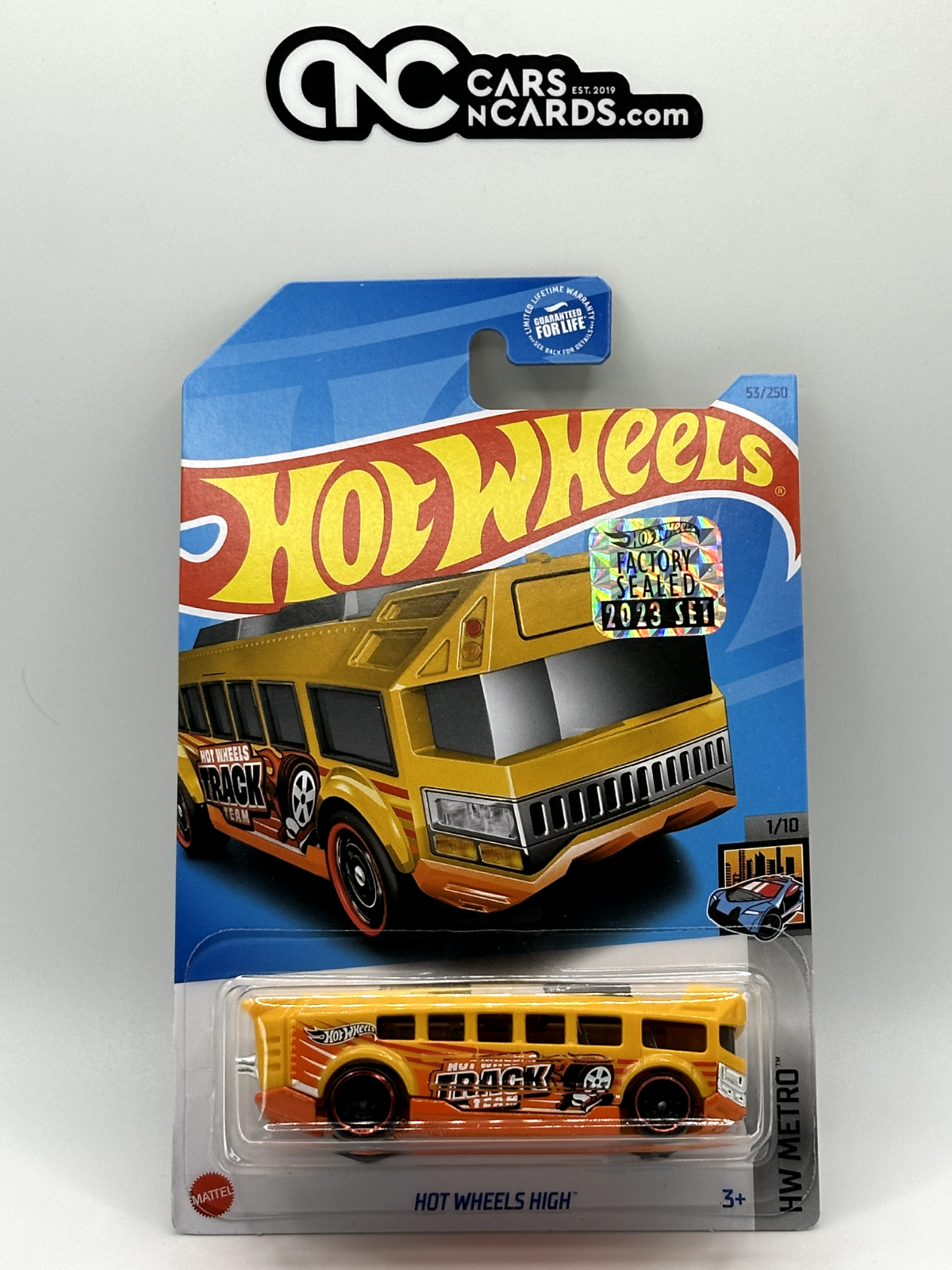 2023 Hot Wheels RLC Factory Sealed HW Metro 1/10 Hot Wheels High Yellow