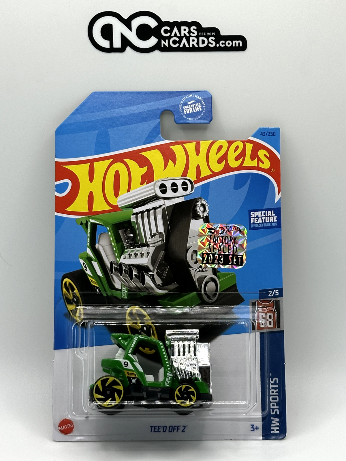 2023 Hot Wheels RLC Factory Sealed HW Sports 2/5 Tee'd Off 2 Green