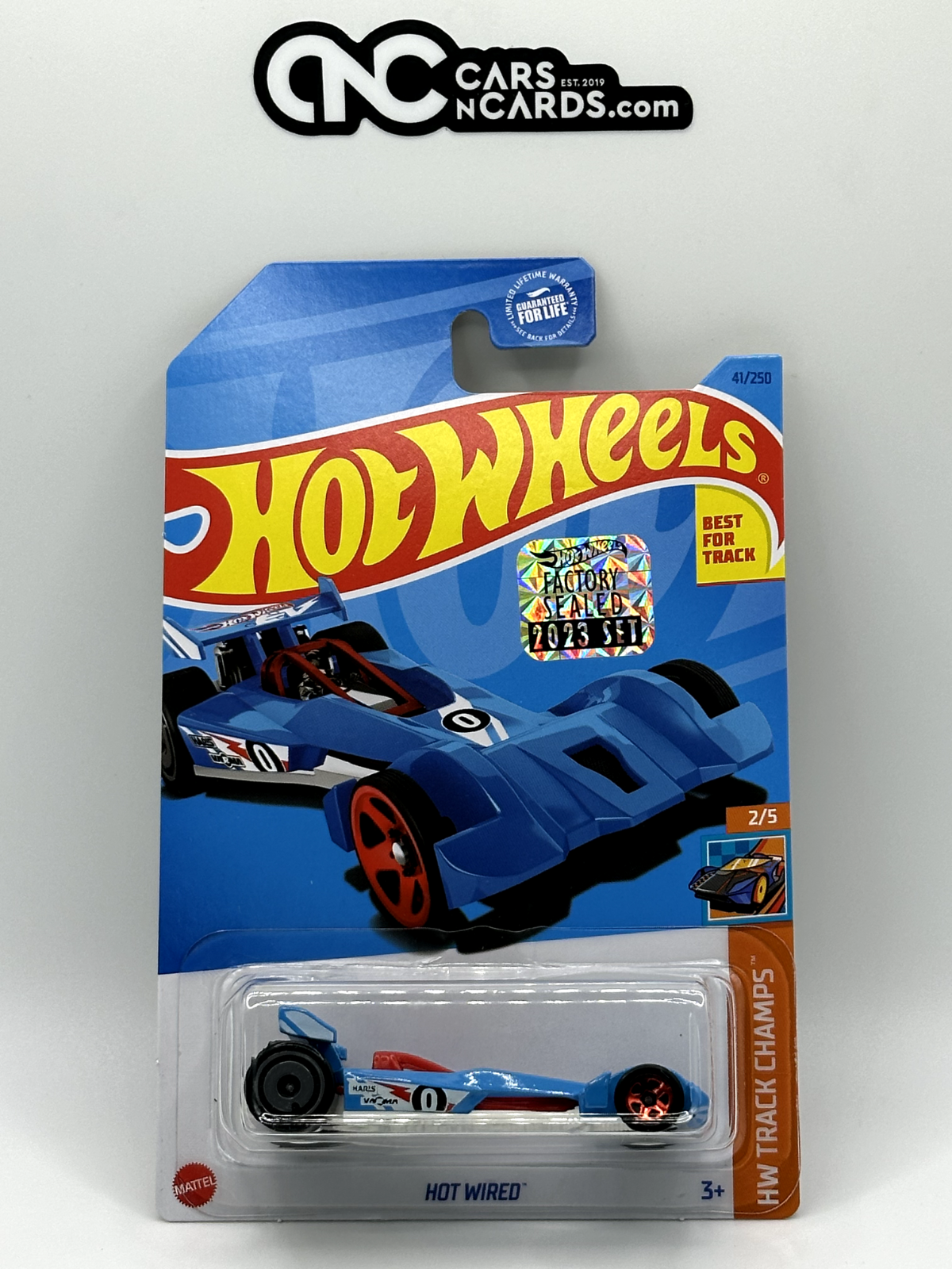 2023 Hot Wheels RLC Factory Sealed HW Track Champs 2/5 Hot Wired Blue