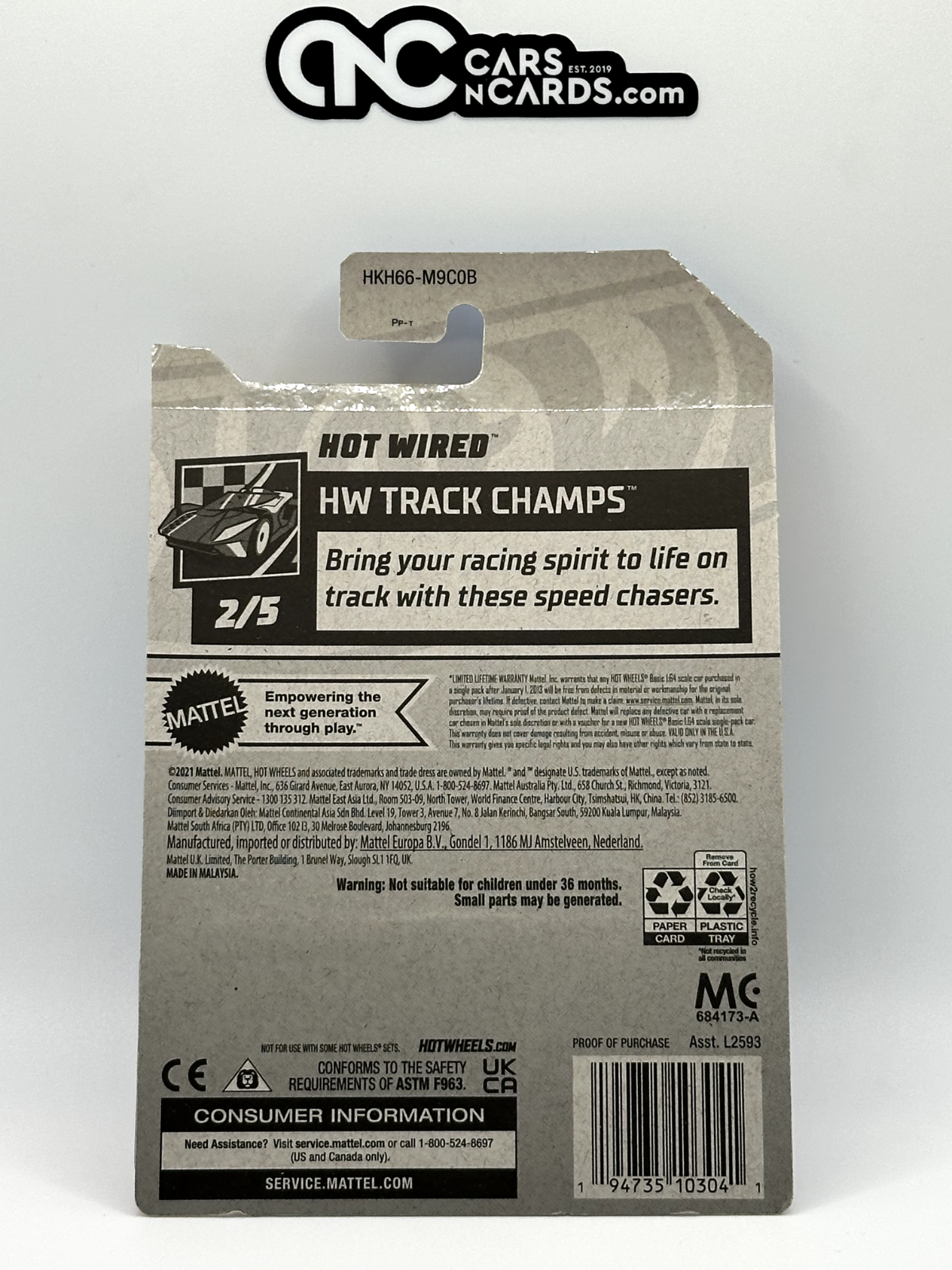 2023 Hot Wheels RLC Factory Sealed HW Track Champs 2/5 Hot Wired Blue