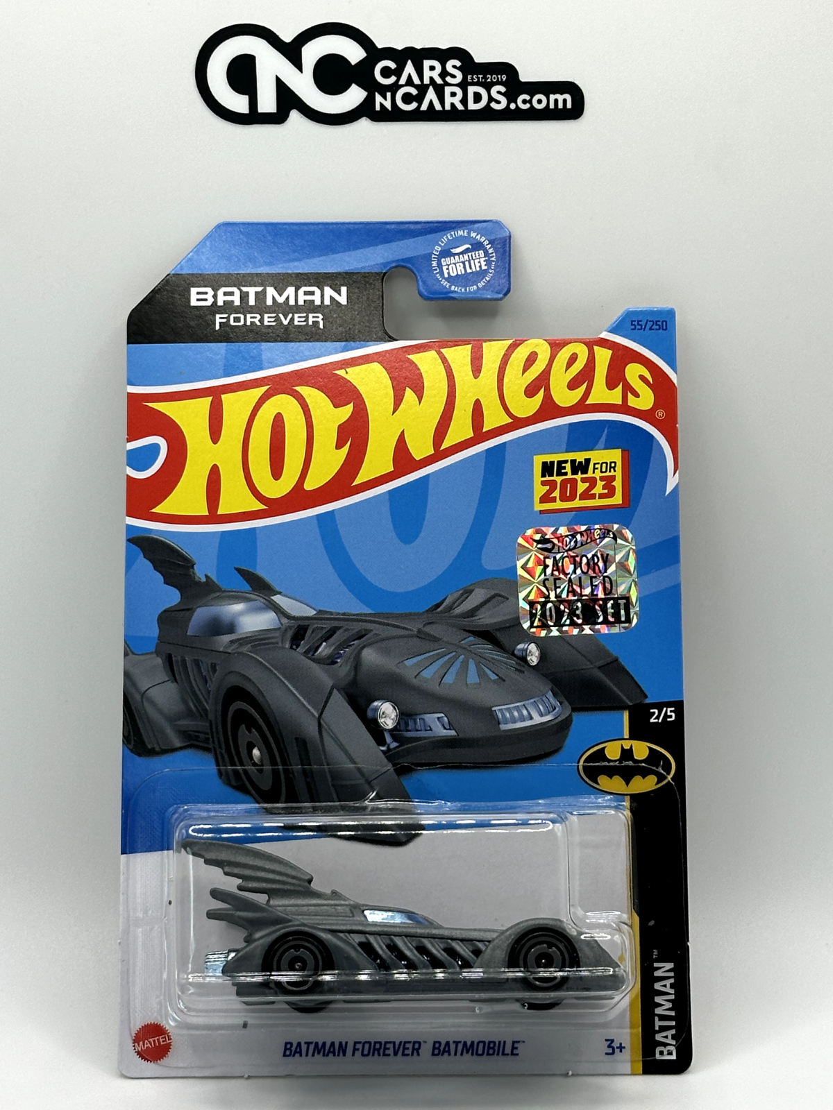 2023 Hot Wheels RLC Factory Sealed Batman Forever Batmobile Grey