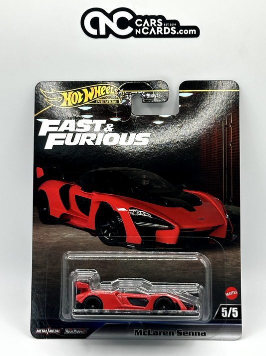 2025 Hot Wheels Premium Fast & Furious 5/5 McLaren Senna Fast X