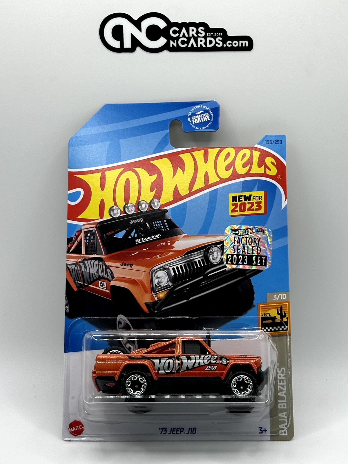 2023 Hot Wheels RLC Factory Sealed Baja Blazers 3/10 '73 Jeep J10 Orange