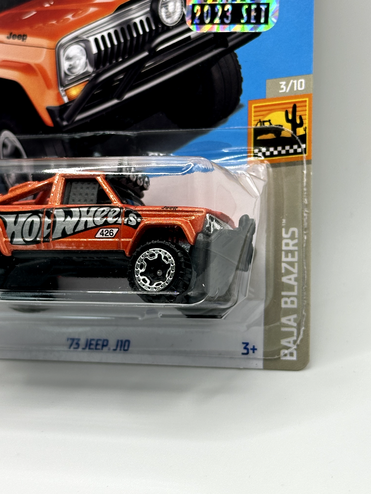 2023 Hot Wheels RLC Factory Sealed Baja Blazers 3/10 '73 Jeep J10 Orange