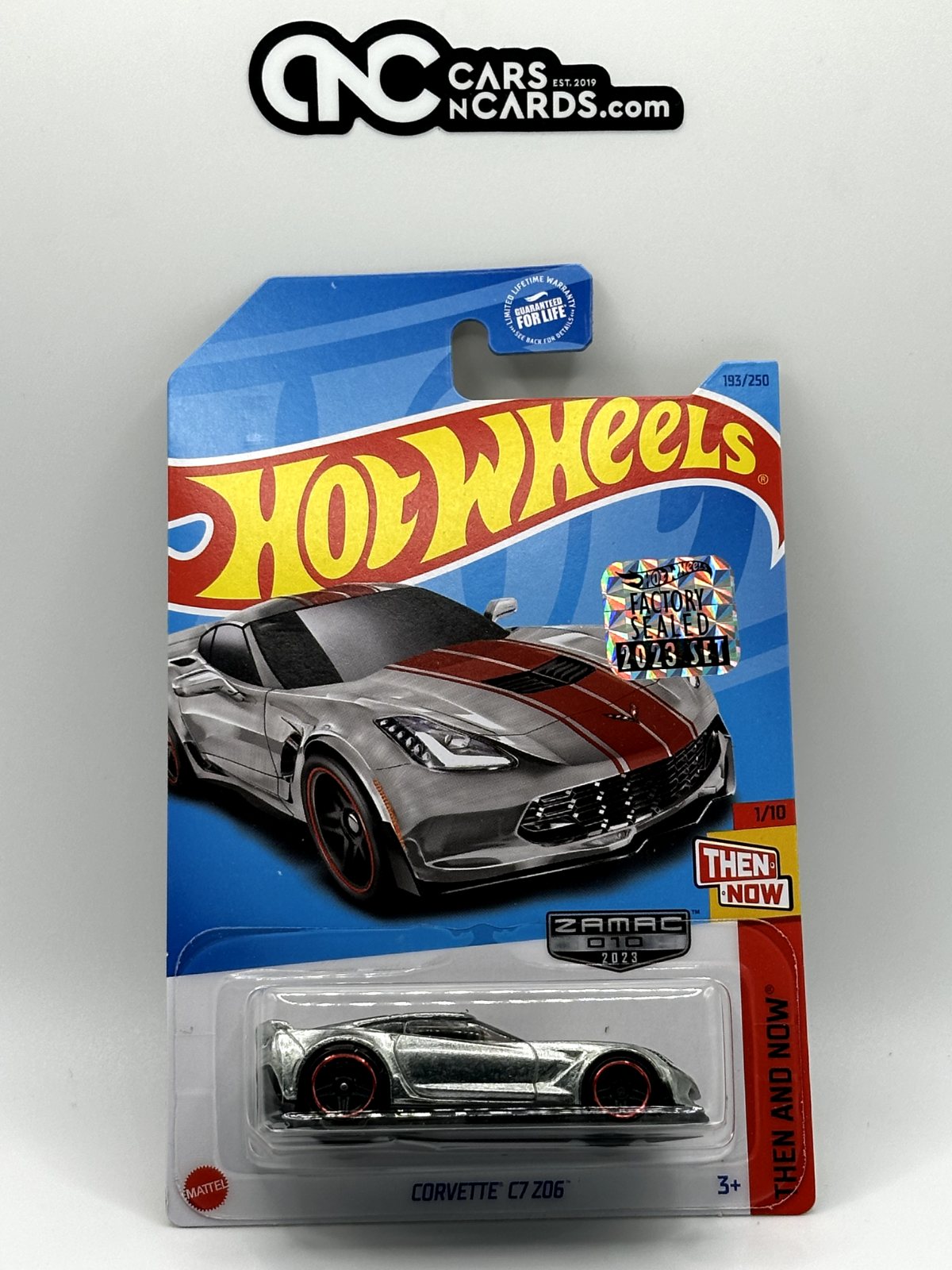 2023 Hot Wheels RLC Factory Sealed Then and Now 1/10 Corvette C7 Z06 Zamac