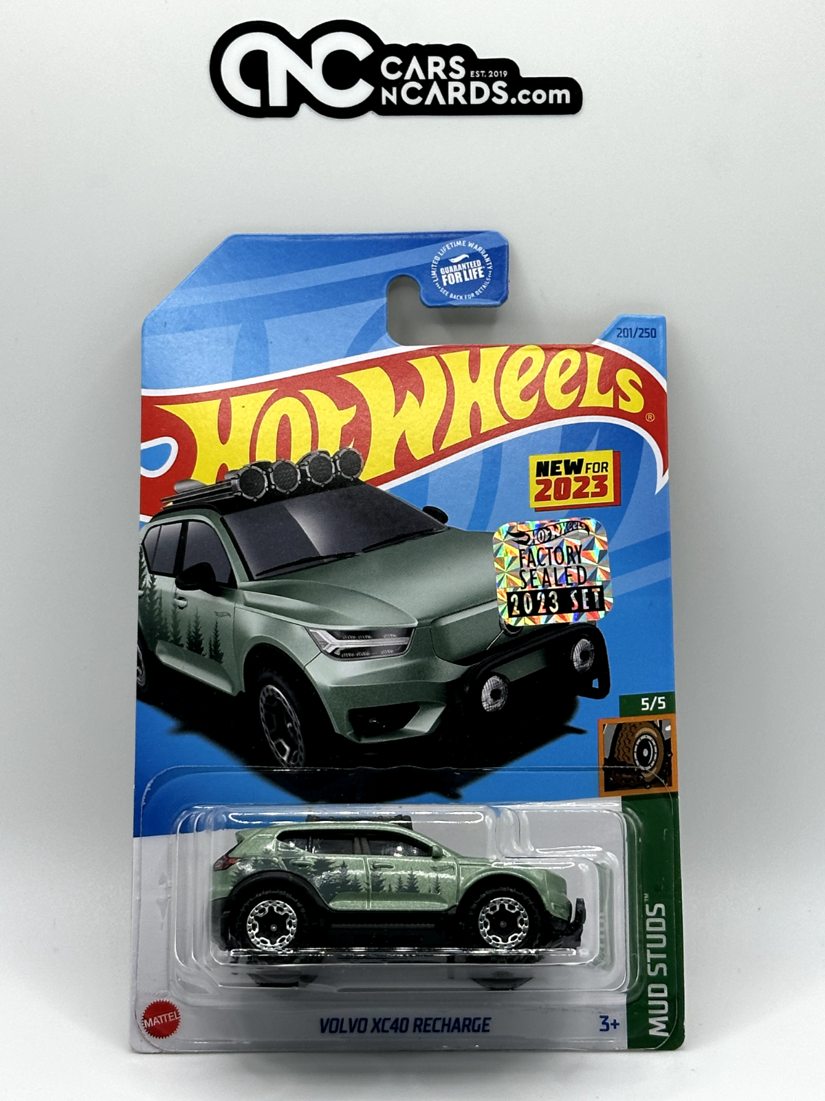 2023 Hot Wheels RLC Factory Sealed Mud Studs 5/5 Volvo XC40 Recharge