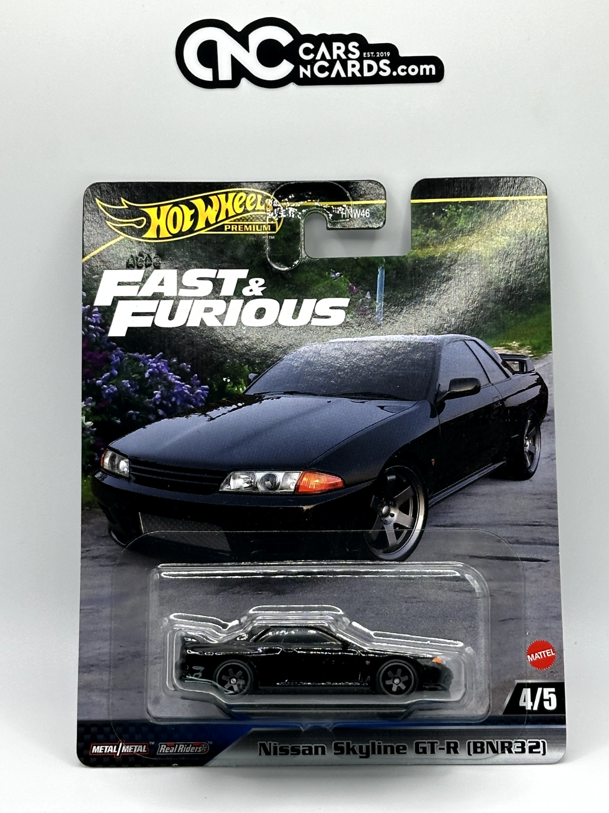 2024 Hot Wheels Premium Fast & Furious 4/5 Nissan Skyline GT-R (BNR32) Black