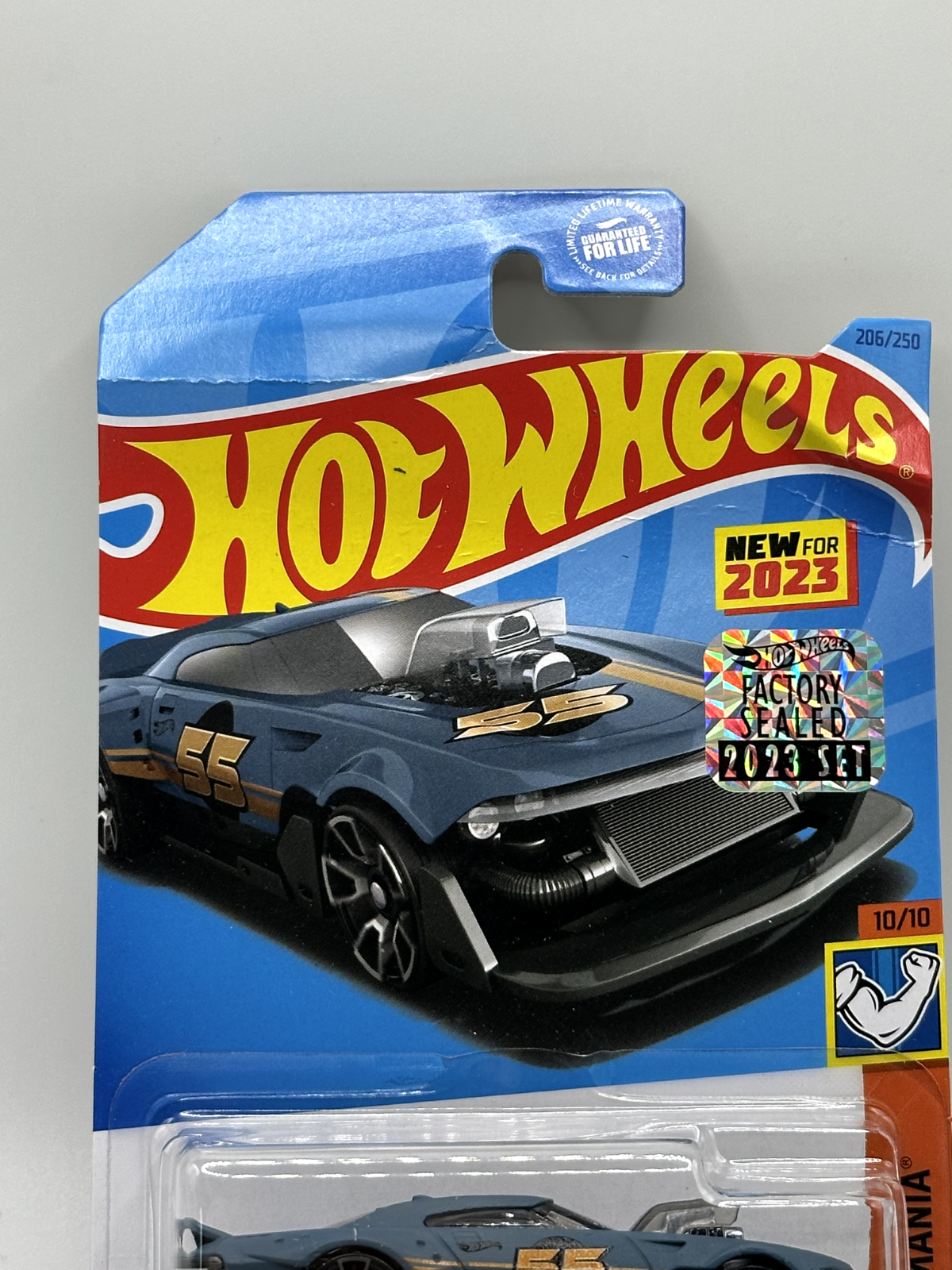 2023 Hot Wheels RLC Factory Sealed Muscle Mania 10/10 Mod Speeder (Card Damage)