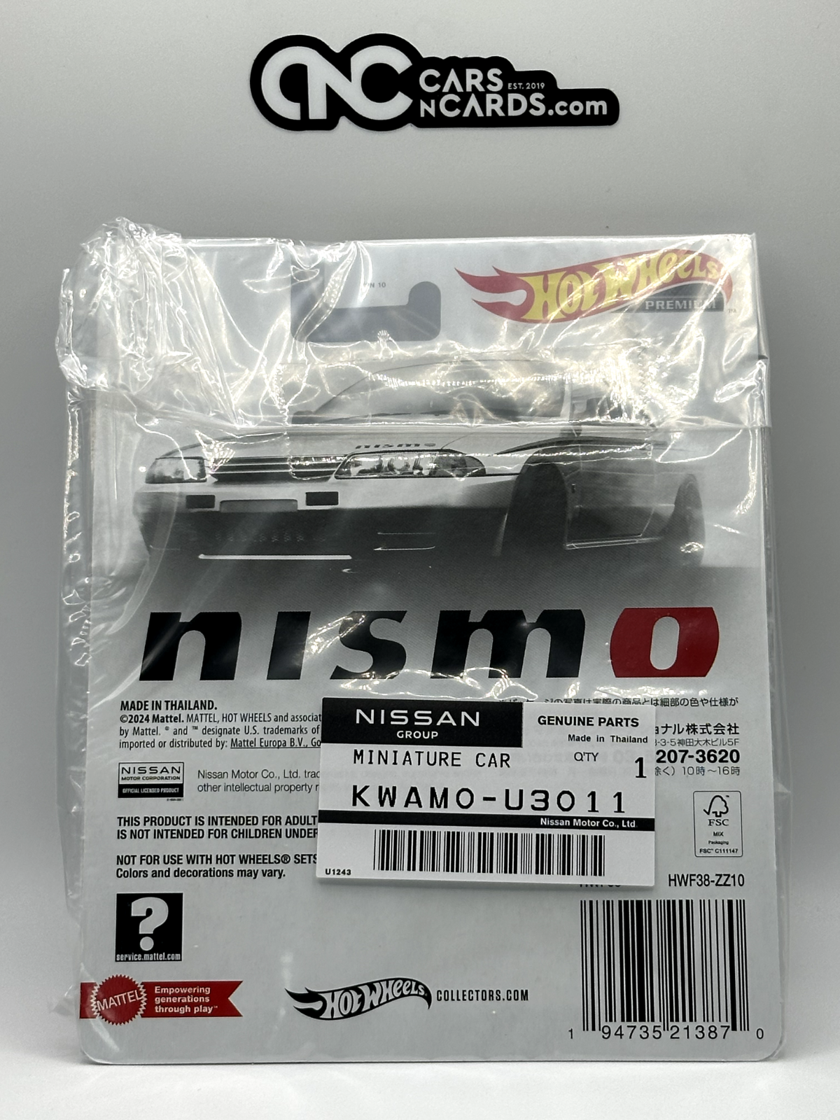 2024 Hot Wheels Premium Nismo Festival Zamac Nissan Skyline BNR32 With Protector