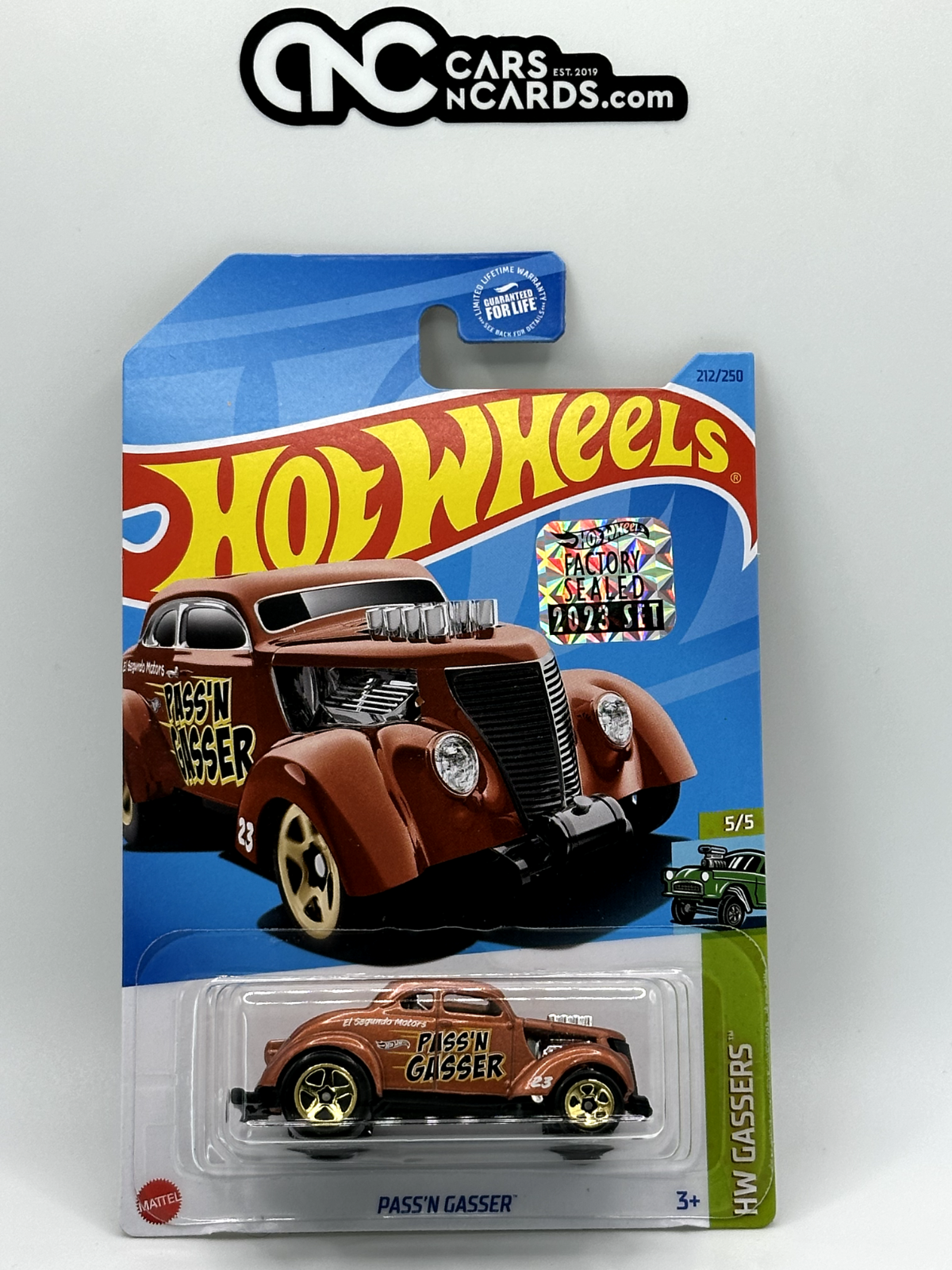 2023 Hot Wheels RLC Factory Sealed HW Gassers 5/5 Pass'N Gasser