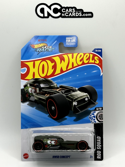 2025 Hot Wheels Legends HW Rod Squad 6/10 HW50 Concept